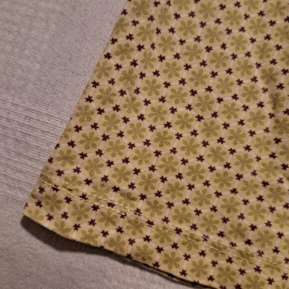 Tea Collection girls size 12 2 tone green purple & white design VGUC - Picture 3 of 6